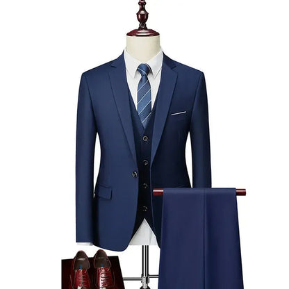 Men’s 3-Piece Formal Business Suit