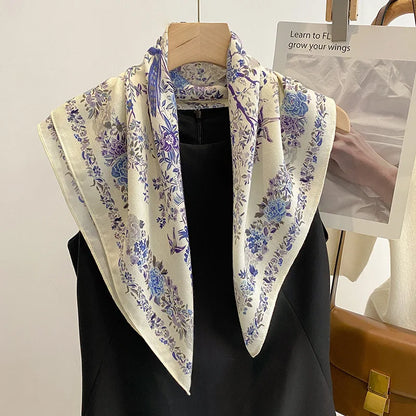 Pure Cotton Luxury Designs Square Scarf