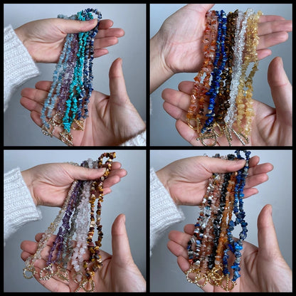 Semi-precious Natural Stones Healing Necklace