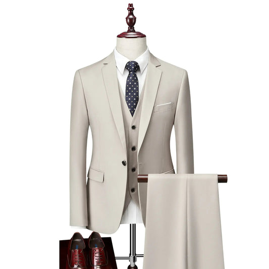 Men’s 3-Piece Formal Business Suit