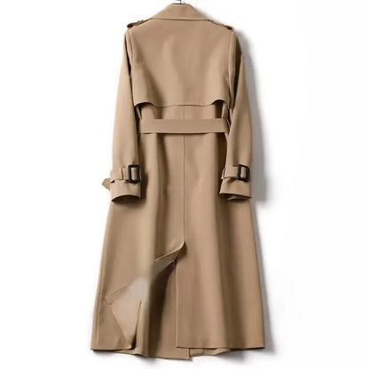 Double Breasted Trench Coat With Belt