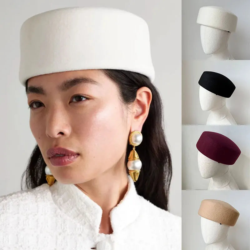 100% Wool Women's Winter Hat - Women's Fedoras