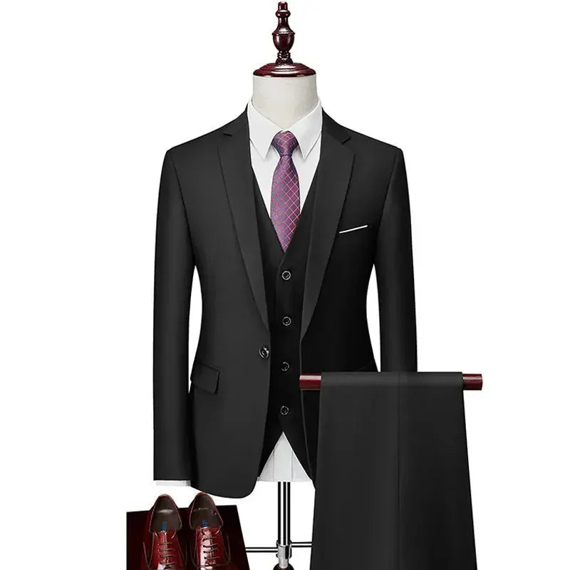 Men’s 3-Piece Formal Business Suit