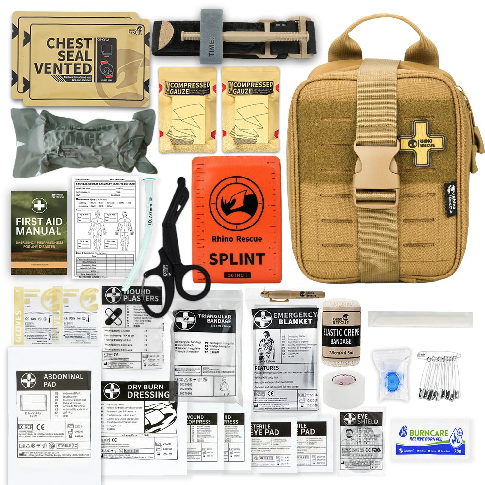 RHINO RESCUE-SE IFAK Trauma First Aid Kit | Tactical Emergency Gear