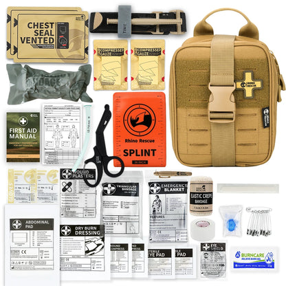 RHINO RESCUE-SE IFAK Trauma First Aid Kit | Tactical Emergency Gear