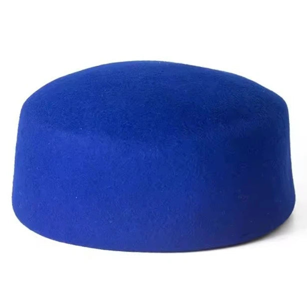 100% Wool Felt Beret Hat - Gift For Her