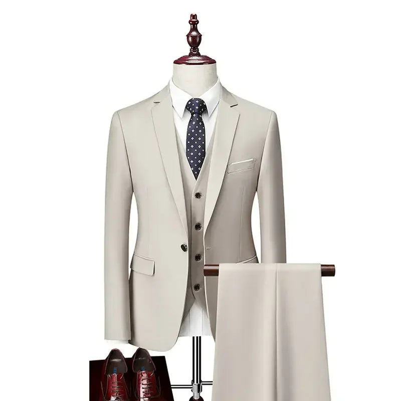 Men’s 3-Piece Formal Business Suit