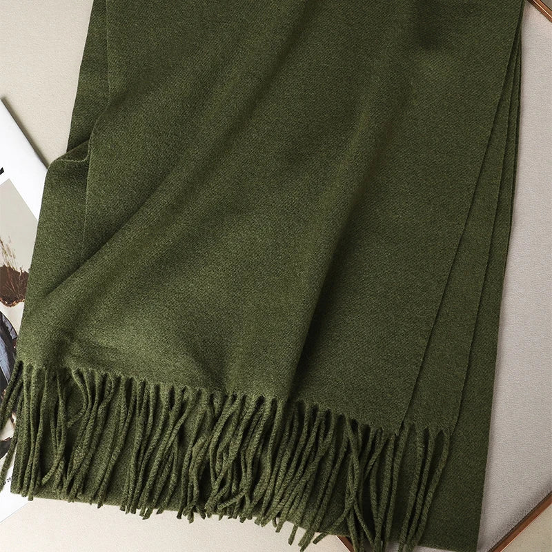 Cashmere 2M Long Winter Scarf 62 Colors