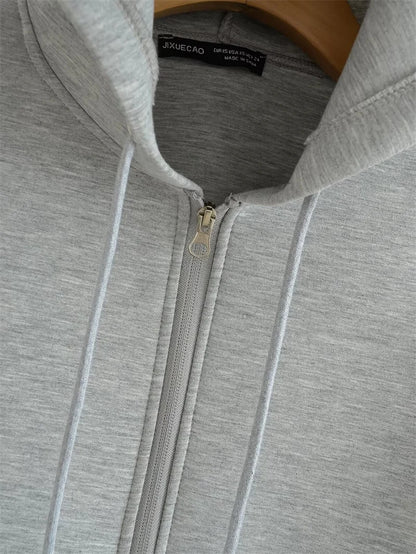 Double Pockets Oversize Hoodie Sweatshirt