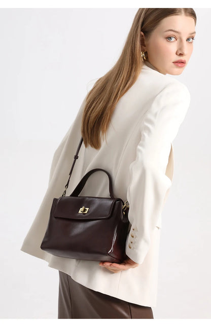 Genuine Leather Handbag