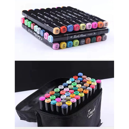 Double-Sided Oily Markers Set