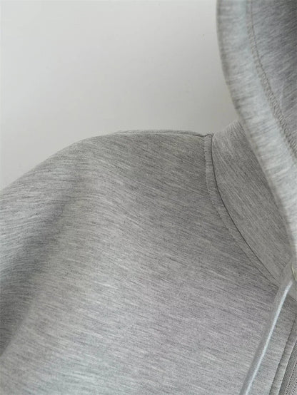 Double Pockets Oversize Hoodie Sweatshirt