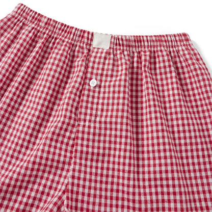 Women's Plaid Boxer Short