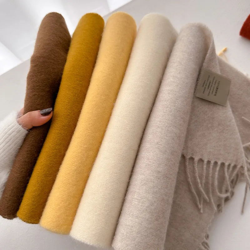 100% Wool Scarf - Christmas Gift for Him