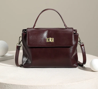 Genuine Leather Handbag