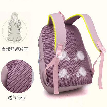 Large Capacity Teenage Girls School Waterproof Backpack