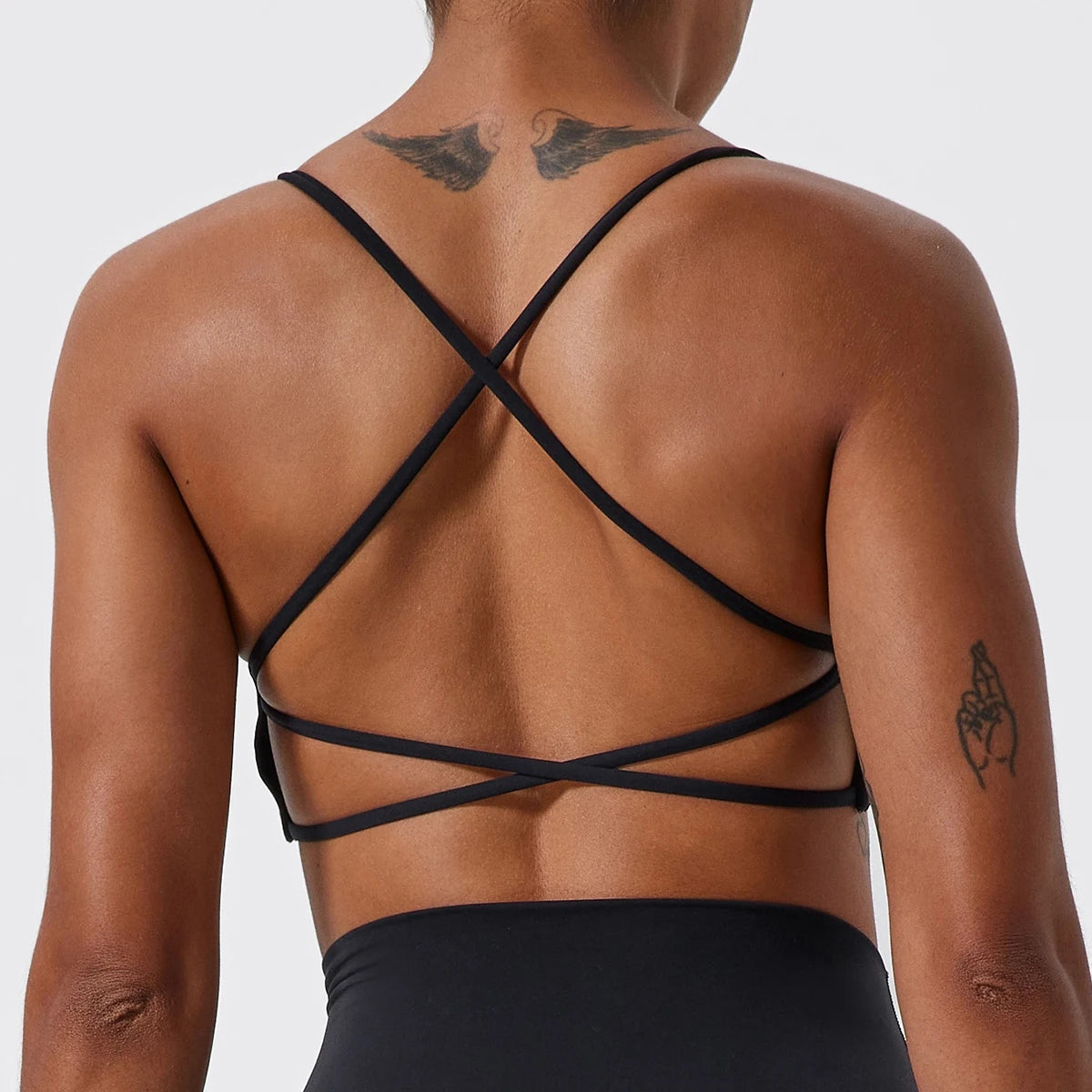 Square Neckline Workout Bra