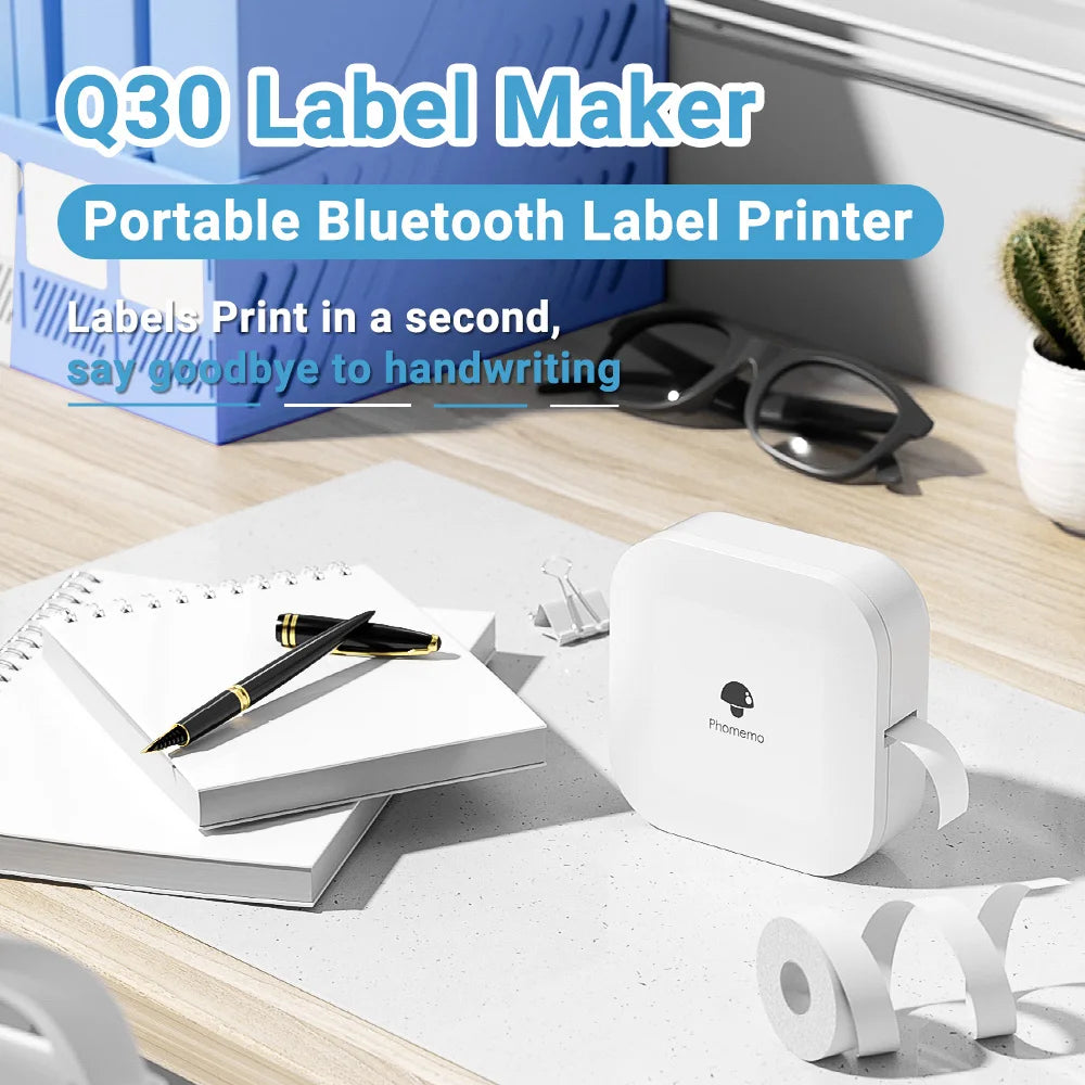 Mini Thermal Printer for Labels and Stickers