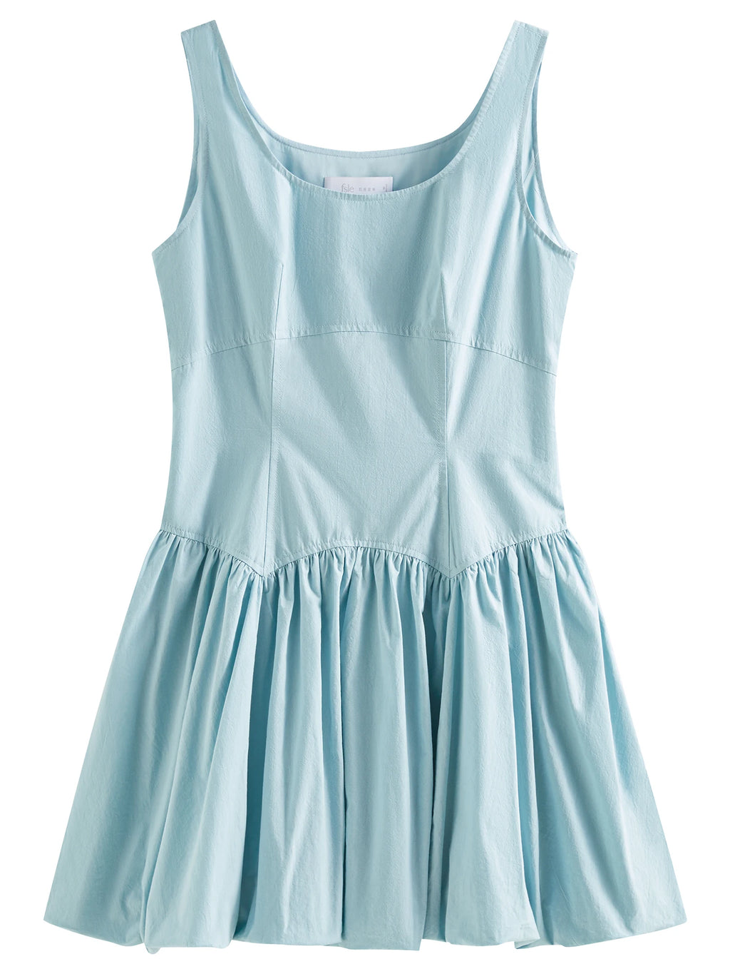 100% Cotton Sleeveless A-Line Mini Dress