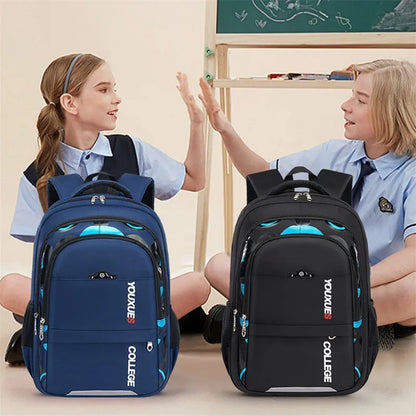 Large Capacity Teenagers School Waterproof Backpack