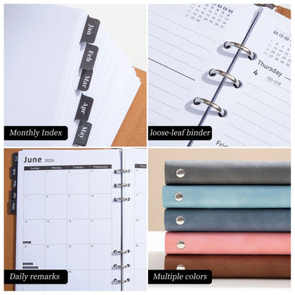 2026 Weekly & Monthly Planner - Multifunctional Business Planner