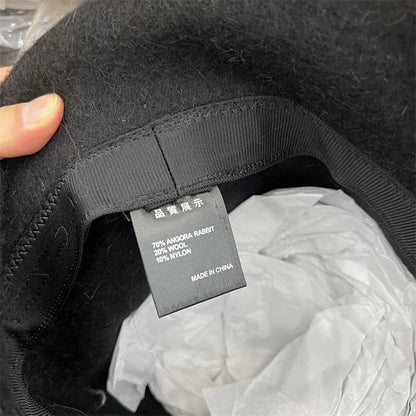 Rabbit Fur Winter Women's Bucket Hat - Gift for Her