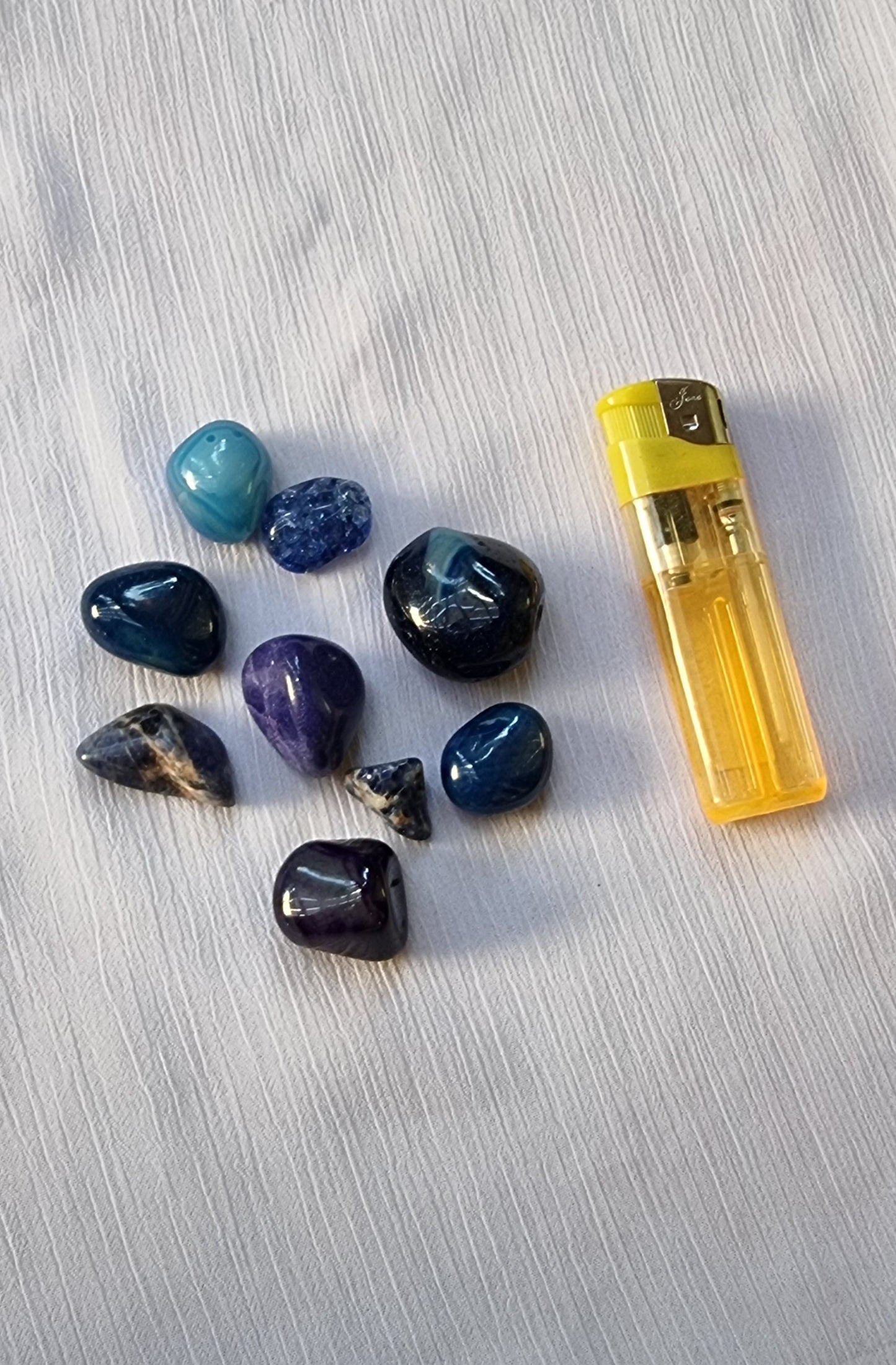 9 Pieces Natural Blue Sodalite Stone