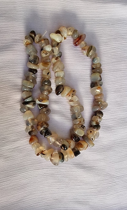 100 Piece Natural Agate Stone