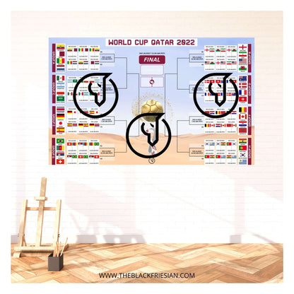 FIFA World Cup 2022 Calendar - Printable Wall Chart Poster